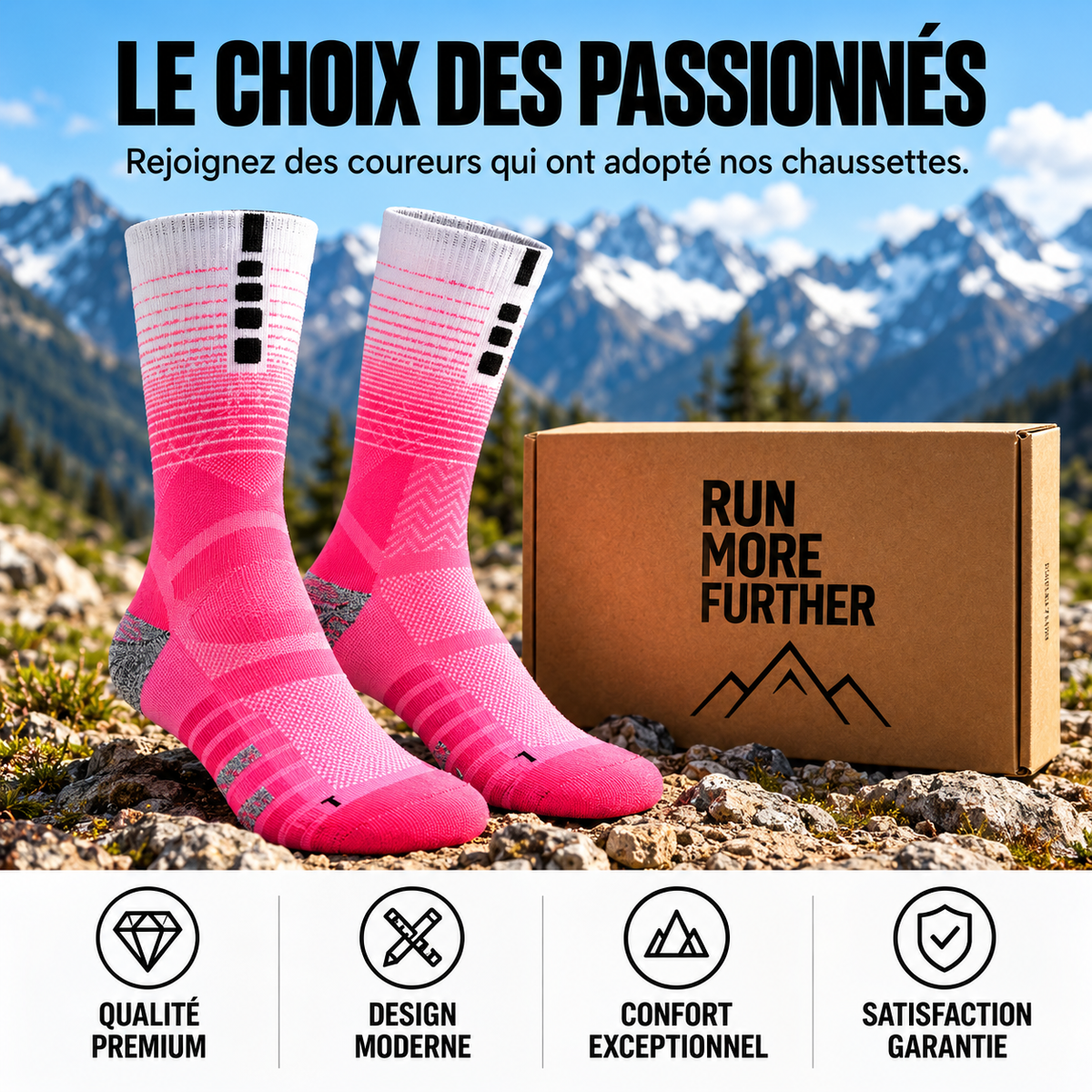 Chaussettes Running & Trail V2 – Performance
